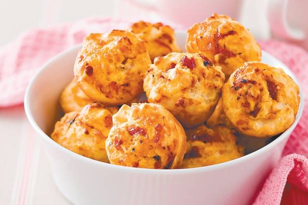 muffins with cheese